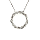 Diamond Circle Pendant